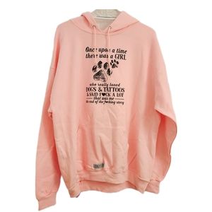 Funny Dog/Tattoo Sweatshirt Size XL